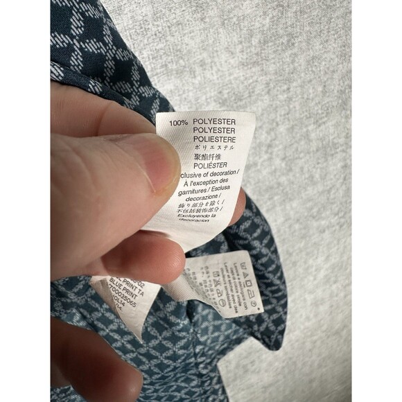 Gap Women's Blue -Green Sleeveless Tank Top Blouse Size X-Small - Picture 3 of 6